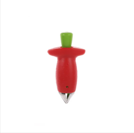 Strawberry Huller & Tomato Stem Remover — One-Click Stainless Steel Claw Tool