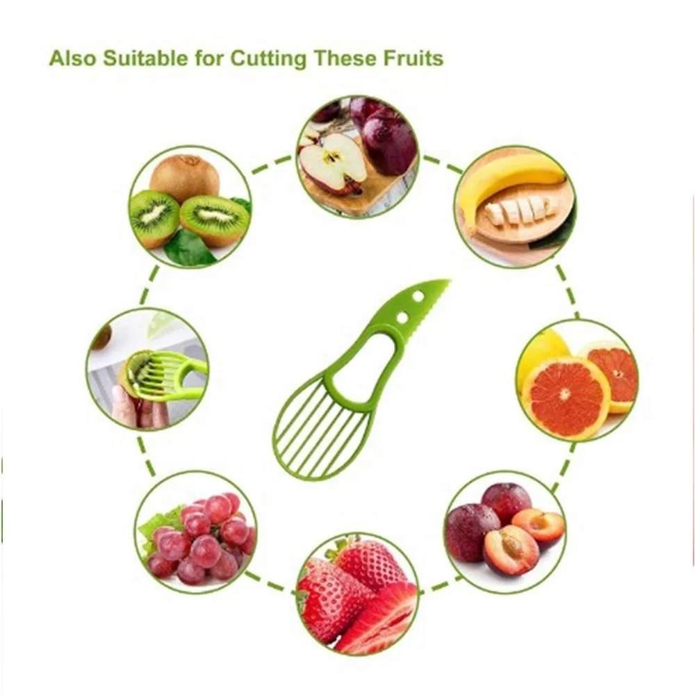 3-in-1 Avocado Slicer Tool — Split, Pit & Slice Avocados Safely in Seconds