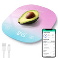 Smart Food Scale with App & Nutrition Tracker — Rechargeable Digital Kitchen Scale 0.5g/22lb | arboleaf